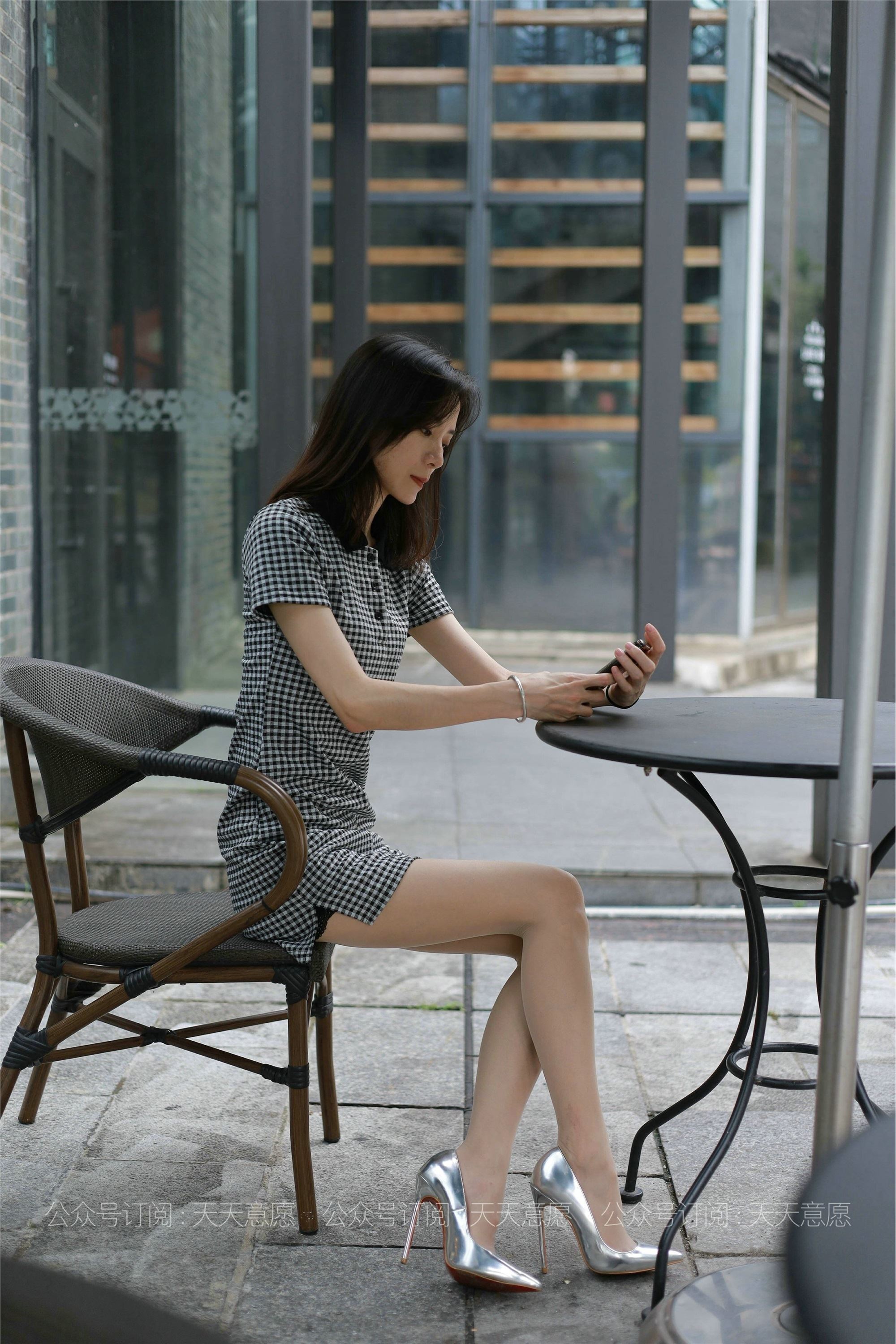 IESS异思趣向  2021.07.22 丝享家867：小六《格子连衣裙》